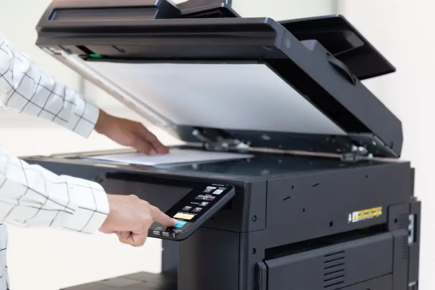 Używanie skanera w kserokopiarce